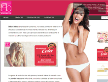 Tablet Screenshot of belkosbelleza.com